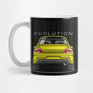 Lancer EVO IX GT (Monte Carlo Yellow) Mug